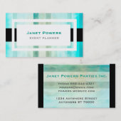 moderne Visitenkarte zur Personalisierung (Vorne/Hinten)