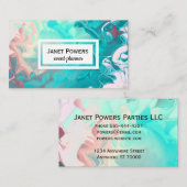 moderne Visitenkarte zur Personalisierung (Vorne/Hinten)