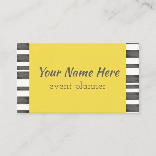 moderne Visitenkarte zur Personalisierung (Vorderseite)