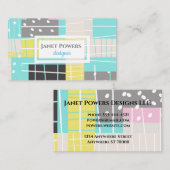 moderne Visitenkarte zur Personalisierung (Vorne/Hinten)