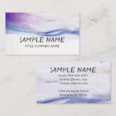 moderne Visitenkarte zur Personalisierung (Vorne/Hinten)