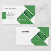 Moderne Visitenkarteentwurfsschablone Visitenkarte (Vorne/Hinten)