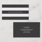 Moderne Visitenkarten des Chic-| Visitenkarte (Vorne/Hinten)