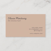 Moderne Visitenkarten | Erhöhen Sie Ihre Marke (Al Visitenkarte (Vorderseite)