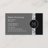 Moderne Visitenkarten für Wirtschaftsprüfer Visitenkarte (Vorderseite)