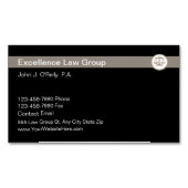 Moderne Visitenkarten-Magnete Magnetische Visitenkarte (Vorderseite)