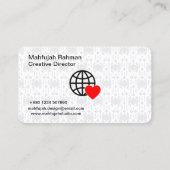 Moderne Visitenkarten | Premium Creative Branding Visitenkarte (Vorderseite)