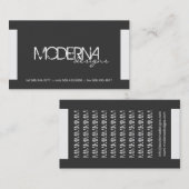 Moderne Visitenkarten Visitenkarte (Vorne/Hinten)