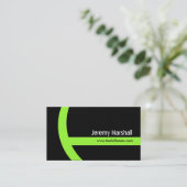 Moderne Visitenkarten Visitenkarte (Stehend Vorderseite)