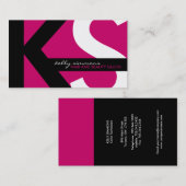 Moderne Visitenkarten Visitenkarte (Vorne/Hinten)