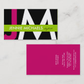 Moderne Visitenkarten Visitenkarte (Vorne/Hinten)