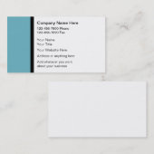 Moderne Visitenkarten Visitenkarte (Vorne/Hinten)