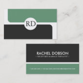 Moderne Visitenkarten Visitenkarte (Vorne/Hinten)