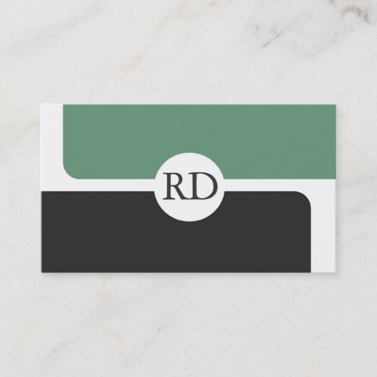 Moderne Visitenkarten Visitenkarte (Vorderseite)