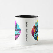 "Moderne Visuals" Tasse (Zentrum)