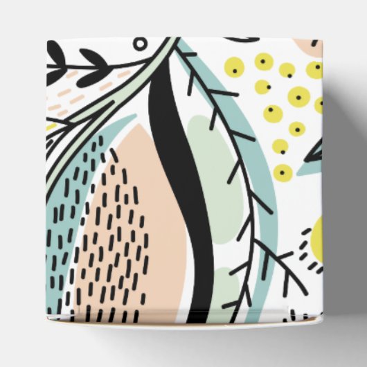 Moderne Vögel Personalisiert Geschenkschachtel (Oben)