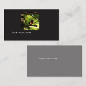 Moderne Vogel-Visitenkarte Visitenkarte (Vorne/Hinten)