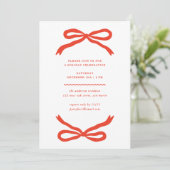 Moderne, von Hand gezeichnet Weihnachtsfeier mit d Einladung (Stehend Vorderseite)