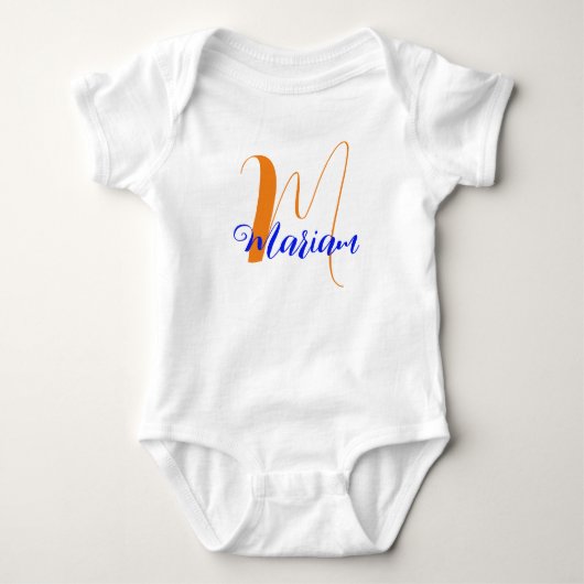 Moderne Vorder- und Rückseite - Benutzerdefinierte Baby Strampler (Vorderseite)