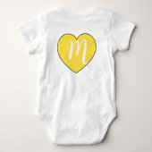 Moderne Vorder- und Rückseite - Benutzerdefinierte Baby Strampler (Rückseite)