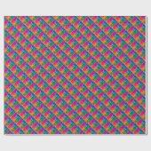 Moderne Vorlage Fügen Sie hier Ihr Foto oder Logo Geschenkpapier (Flach)