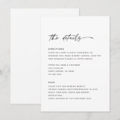 Moderne Vorlage für die Angaben zu Hochzeiten UAWG (Vorne/Hinten)