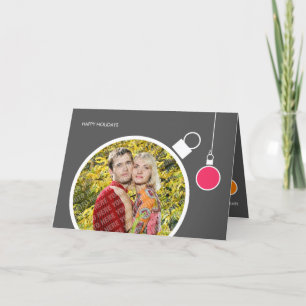 Moderne Vorlage für die Holiday Card