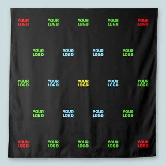 Moderne Vorlage für hochgeladene Logos oder Bildmu Wandteppich