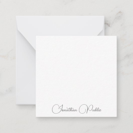 Moderne Vorlage für Minimalistische Typografie-Skr (Vorderseite)