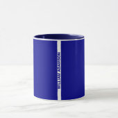 Moderne Vorstellungen und Name | Best Monogram Nav Tasse (Zentrum)