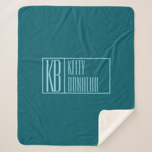 Moderne Vorstellungen und Name   Dunkel Aquamarin  Sherpadecke