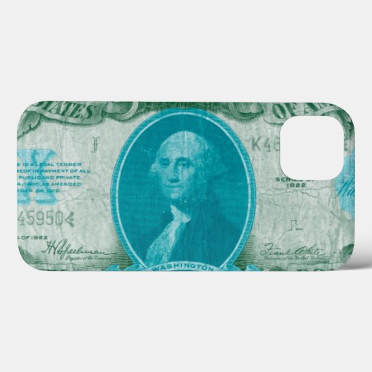 Moderne Währung V Case-Mate iPhone Hülle (Rückseite (Horizontal))