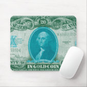Moderne Währung V Mousepad (Mit Mouse)