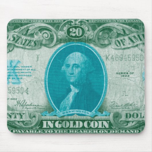 Moderne Währung V Mousepad (Vorne)