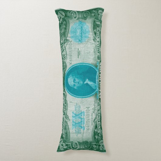 Moderne Währung V Seitenschläferkissen (Vorderseite Vertikal)