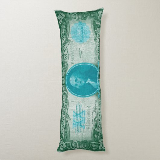 Moderne Währung V Seitenschläferkissen (Rückseite (Vertikal))