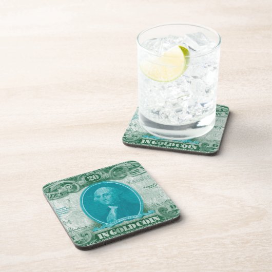 Moderne Währung V Untersetzer (Rechte Seite)