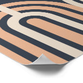 Moderne Wall Art aus dem Mittelalter. Poster (Ecke)