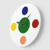 Moderne Wall-Uhren Große Wanduhr (Winkel)