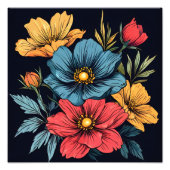 Moderne Wand an Wand Kunst: mutig und schön Fotodruck (Vorne)