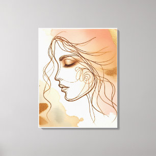 Moderne Wanddekoration Leinwanddruck