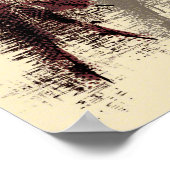 Moderne Wanddekoration - Plakat (Ecke)