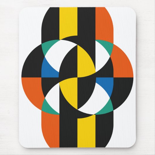 Moderne Wandkunst Mousepad (Vorne)