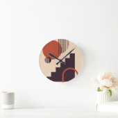 Moderne Wandkunst Runde Wanduhr (Zuhause)