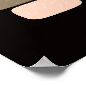 Moderne Wandkunstposter Poster (Ecke)