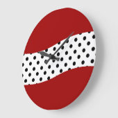 Moderne Wandleuchte Große Wanduhr (Winkel)