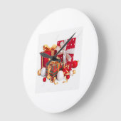 Moderne Wandleuchte - Perfekt für jedes Zimmer Große Wanduhr (Winkel)