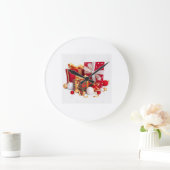 Moderne Wandleuchte - Perfekt für jedes Zimmer Große Wanduhr (Zuhause)