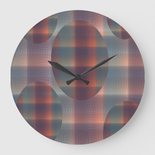 Moderne Wanduhr –  (Vorderseite)
