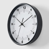 Moderne Wanduhr (Winkel)